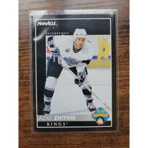 Alexei Zhitnik 1992 Pinnacle #392 - Rookie - Los Angeles Kings - NHL